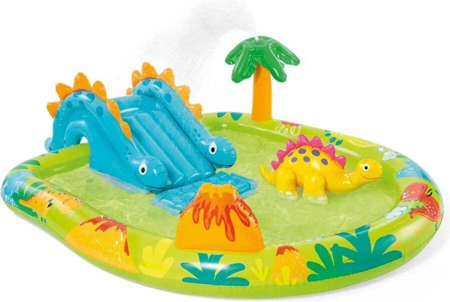Intex Opblaasbaar Kinderzwembad 143 L Dinosaurussen (191 x 152 x 58 cm)