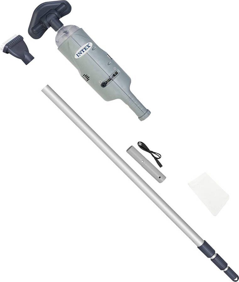 Intex Zwembad stofzuiger Grijs