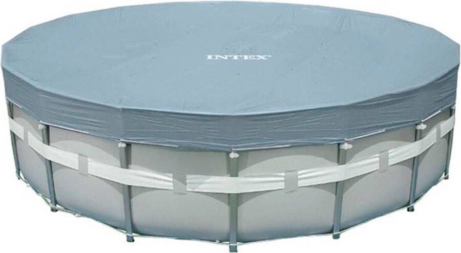 Intex 28040 Luxe (verzwaard) afdekzeil voor frame pools 488 cm