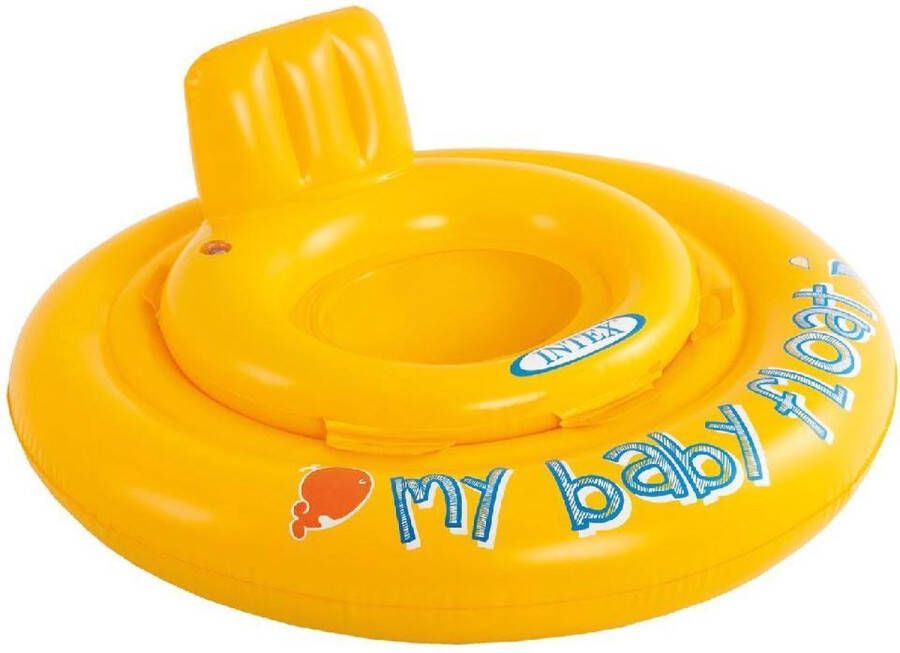 Intex Zwemband Baby Float Geel 70cm tot 11 kilogram