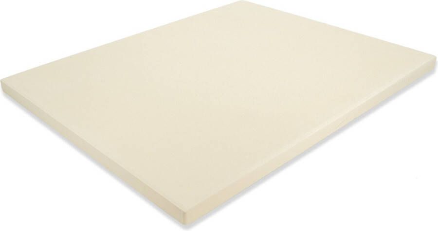 Intirilife Pizzasteen 38 x 30 x 1.5 cm baksteen in beige voor oven en grill voor het bakken van pizzabrood en nog veel meer