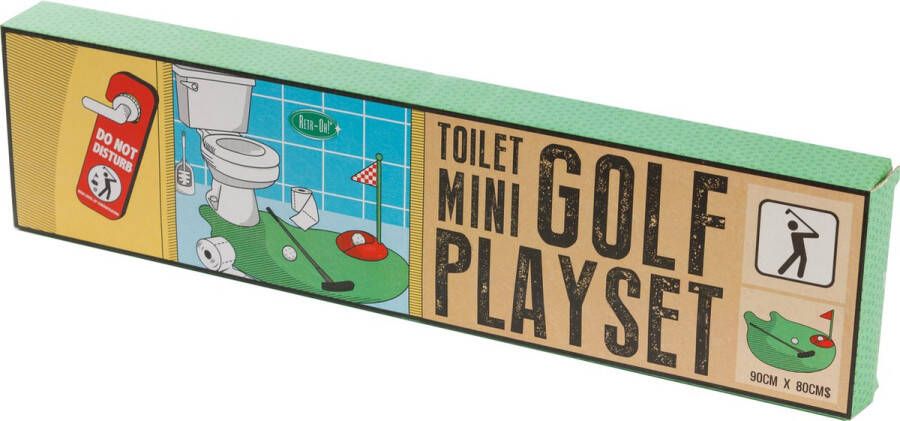 Invento toiletgolfspel retr-Oh 15 5 x 62 5 cm groen