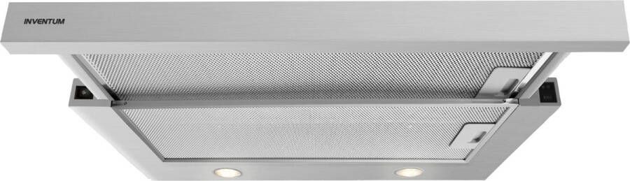 Inventum AKV6004RVS Vlakscherm afzuigkap 60 cm 335 m³ h 3 standen RVS