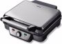 Inventum CG618 Contactgrill Tafelgrill Grilloppervlak 28 x 23 cm Anti aanbaklaag 1800 watt RVS Zwart - Thumbnail 1