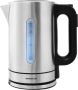 Inventum HW817D Waterkoker Inhoud 1 7 liter Roestvrijstaal Warmhoudfunctie Led-verlichting 2200 watt RVS Zwart - Thumbnail 1