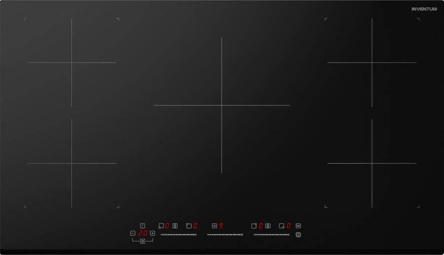 Inventum IKI9035 Inbouw inductie kookplaat Zwart