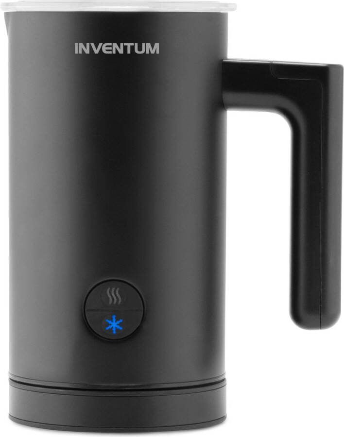 Inventum MK360B Elektrische melkopschuimer 150 300 ml Warm koud opschuimen Verwarmen Antikleeflaag Zwart