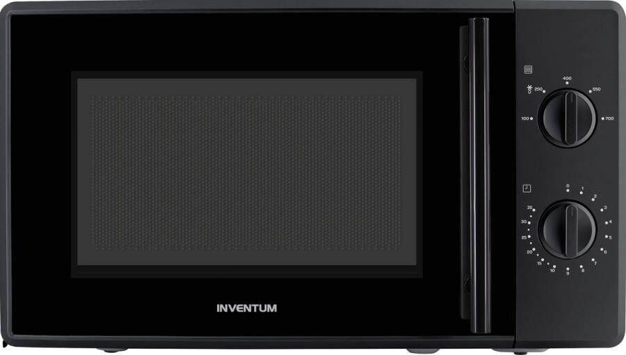 Inventum MN205SB Vrijstaande solo-magnetron 20 liter 700 watt Zwart