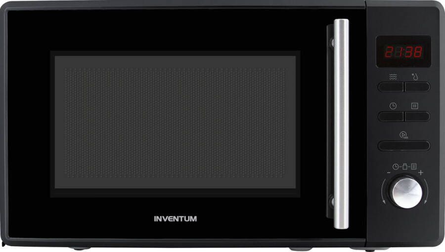 Inventum MN207SB Vrijstaande solo-magnetron 20 liter 800 watt 8 kookprogramma's Zwart