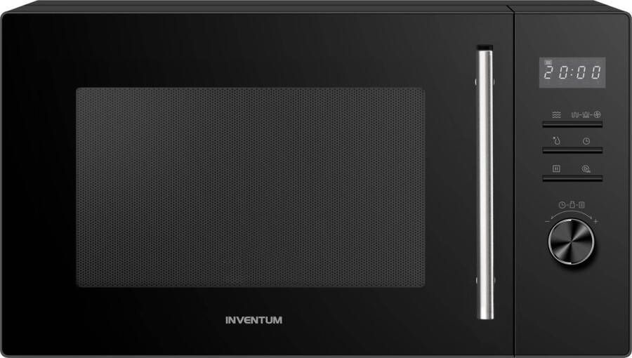 Inventum MN297CB Vrijstaande combimagnetron Heteluchtoven Grill 29 liter 1000 watt 10 kookprogramma's Zwart