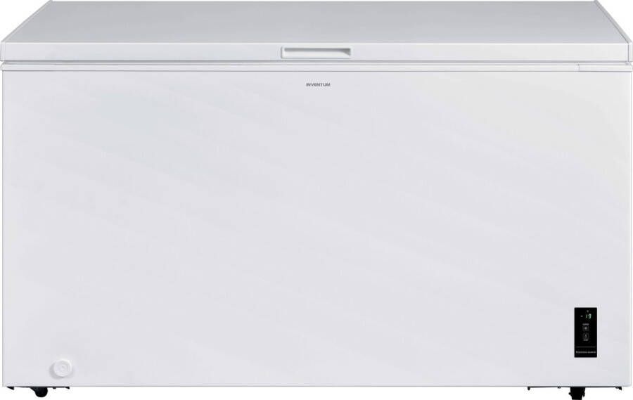 Inventum VK1422W Vrieskist 418 liter Supervriezen Low Frost Digitale thermostaat Geschikt voor garage Wit