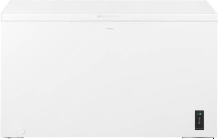 Inventum VK1422W Vrieskist 418 liter Supervriezen Low Frost Digitale thermostaat Geschikt voor garage Wit