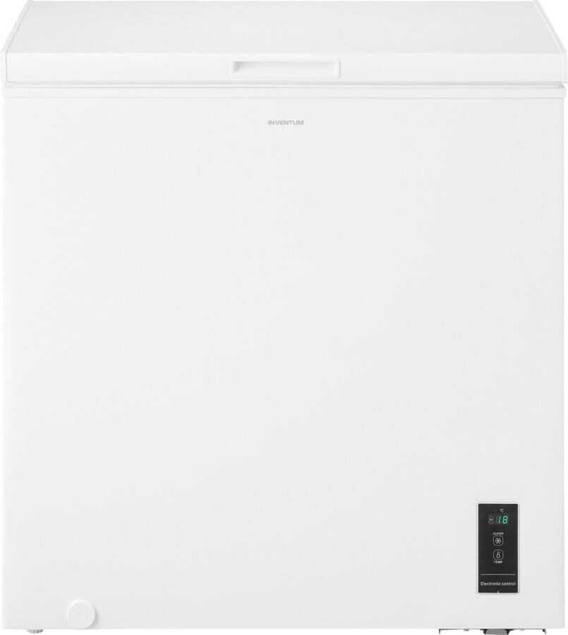 Inventum VK952W Vrieskist 198 liter Supervriezen Low Frost Digitale thermostaat Geschikt voor garage Wit
