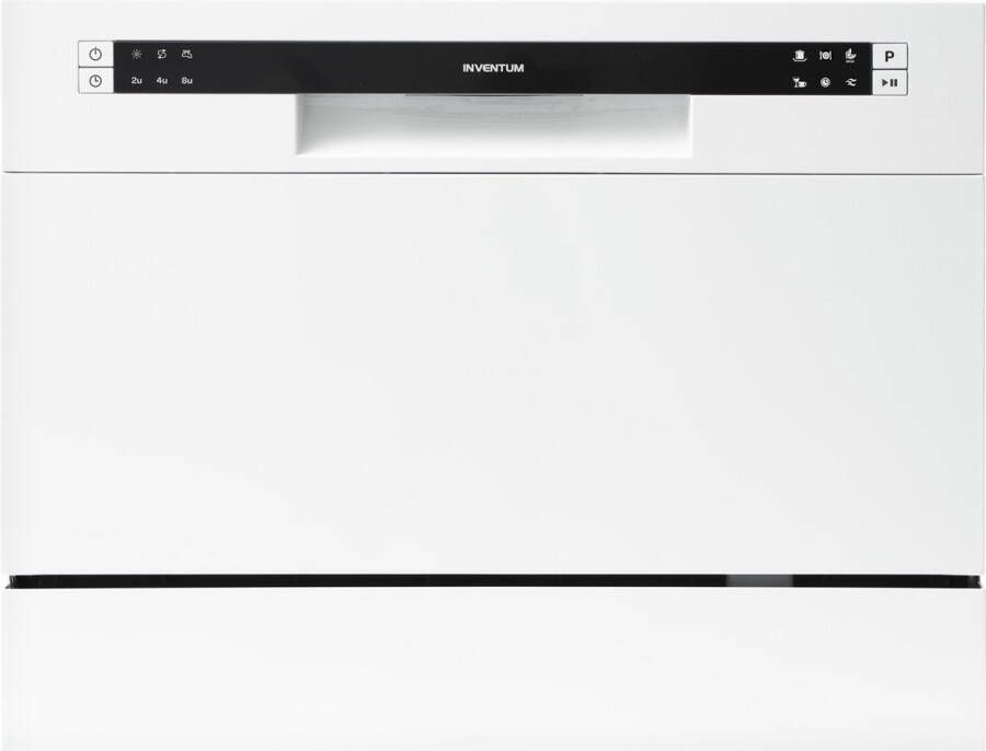 Inventum VVW5520 Mini vaatwasser Vrijstaand 6 couverts 6 programma s Bestekmandje- Wit