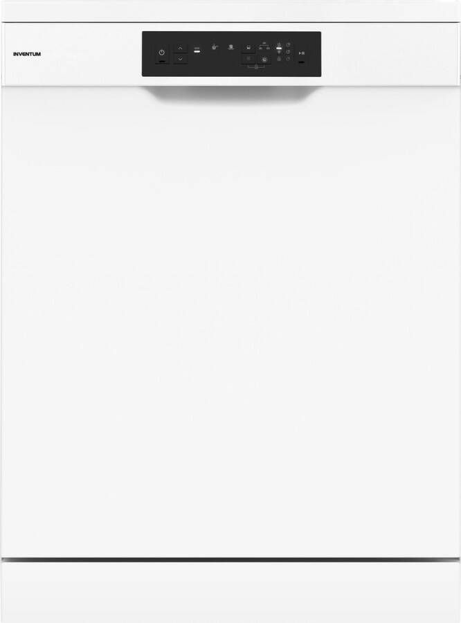 Inventum VVW6008AW Vaatwasser Vrijstaand 12 couverts 3 programma s Bestekmandje Wit