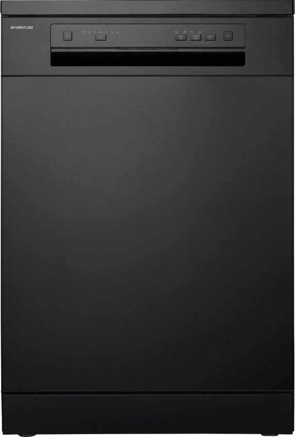 Inventum VVW6046AB Vaatwasser Vrijstaand 14 couverts 7 programma s Besteklade Bestekmandje Zwart