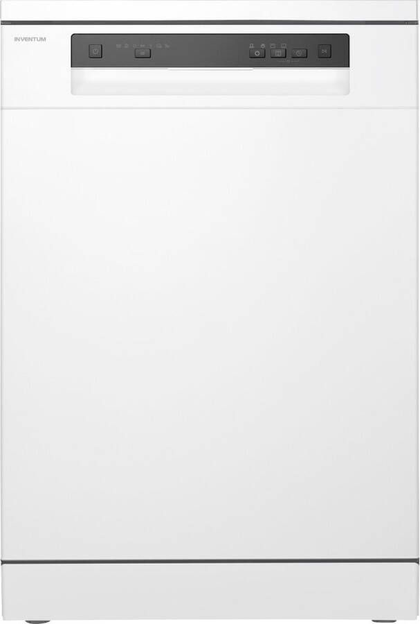 Inventum VVW6046AW Vaatwasser Vrijstaand 14 couverts 7 programma s Besteklade Bestekmandje Wit