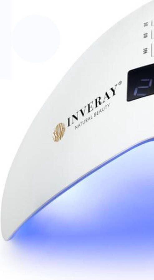 INVERAY Professional UV LED Salon Lamp (54 W) Professionele speciaal ontworpen nagellamp voor het uitharden van gellak gelpolish ook voor thuis