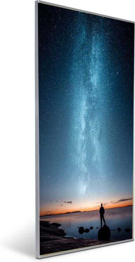 Invroheat infrarood verwarmingspaneel 'Stars in Heaven' 800Watt 61x91.5cm Een paneel is duurzaam zeer energie efficiënt en warmt snel op afbeelding verwisselbaar