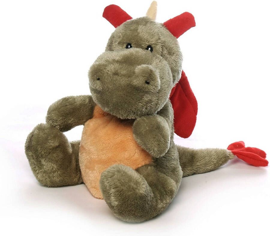 Inwolino Magnetron knuffel draak 26 cm Draken knuffel draak Opwamknuffel draak Warmtekussen verwarmbare knuffel warmie draak