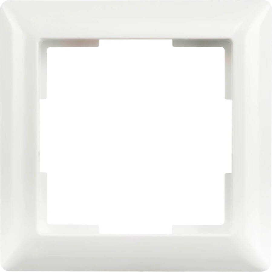 ION Industries afdekraam 1-voudig J1 alpin wit glanzend (80.301.114)