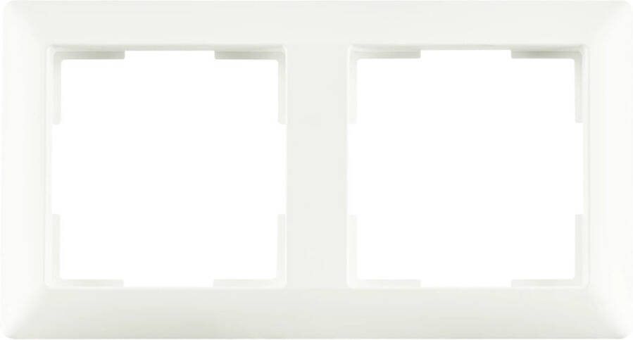 ION Industries afdekraam 2-voudig J1 alpin wit mat (80.301.215)