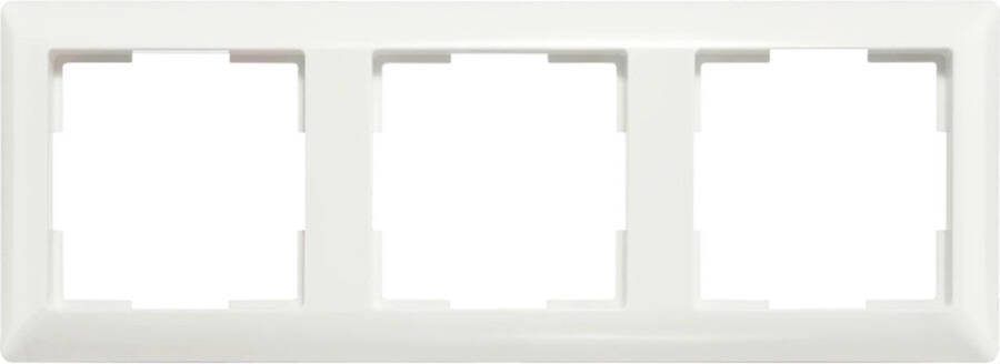 ION Industries afdekraam 3-voudig J1 alpin wit glanzend (80.301.314)