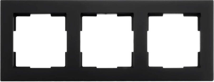 ION Industries afdekraam 3-voudig V1 mat zwart (80.300.316)