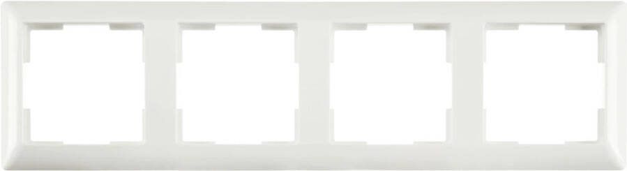 ION Industries afdekraam 4-voudig J1 alpin wit glanzend (80.301.414)