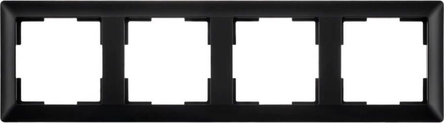 ION Industries afdekraam 4-voudig J1 mat zwart (80.301.416)