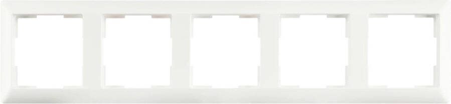 ION Industries afdekraam 5-voudig J1 alpin wit mat (80.301.515)
