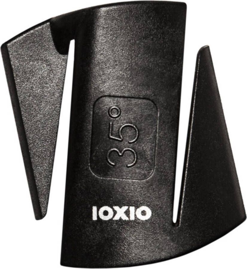 IOXIO Sharp Guide Aanzetstaal Slijphulpje 35 Graden Zwart