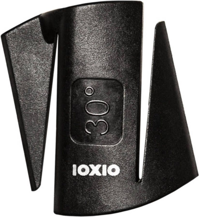 IOXIO Sharp Guide Aanzetstaal Slijphulpje 30 Graden Zwart