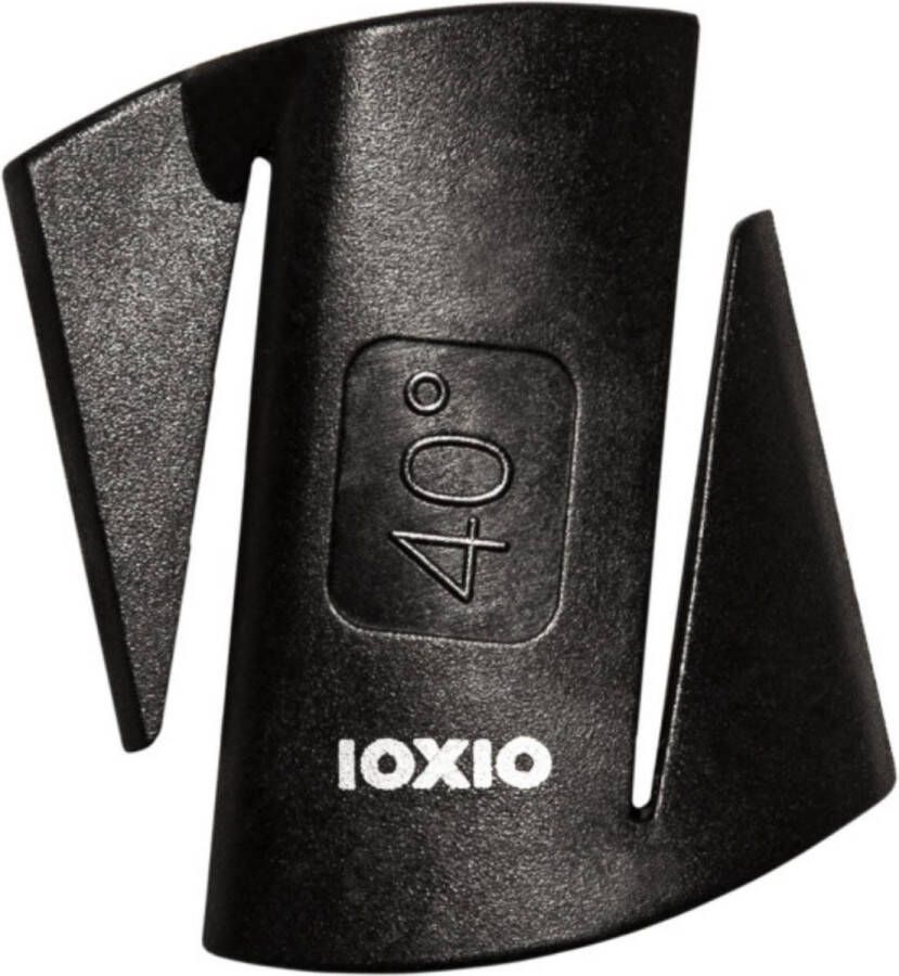 IOXIO Sharp Guide Aanzetstaal Slijphulpje 40 Graden Zwart