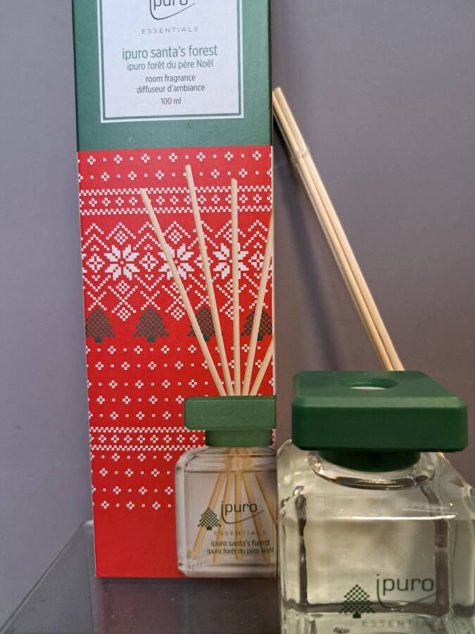 Ipuro santa's forrest eucalyptus spar rozemarijn vanille geurstokjes