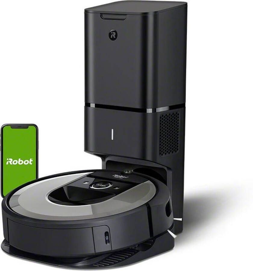 IRobot Roomba i7+ Robotstofzuiger met slimme navigatie Automatische vuilafvoer i7556