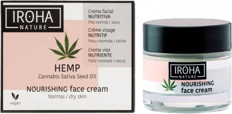 IROHA NATURE Her[b] Voedende Gezichtscrème 50 ml