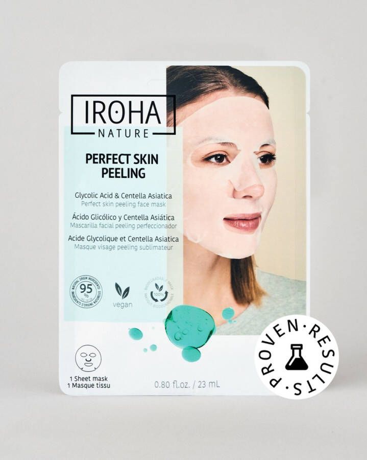 IROHA NATURE 8436036435790 gezichtsmasker 18 ml Vrouwen Vellen 1 stuk(s)