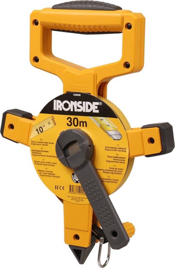 Ironside Landmeter staal 30 meter x 13mm