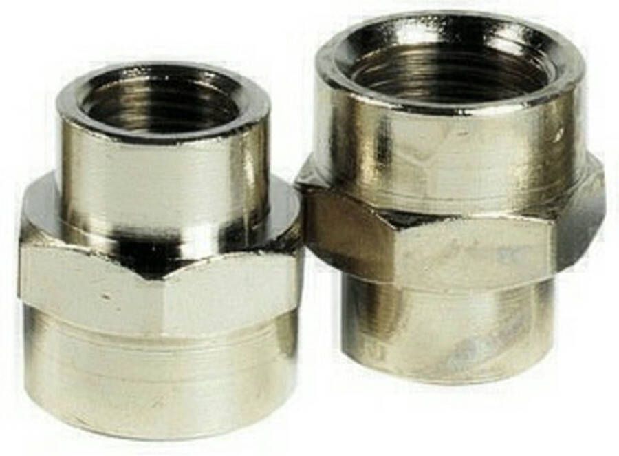 Ironside Verloopstuk 1 8 binnendraad x 1 4 binnendraad Voor compressor per 2