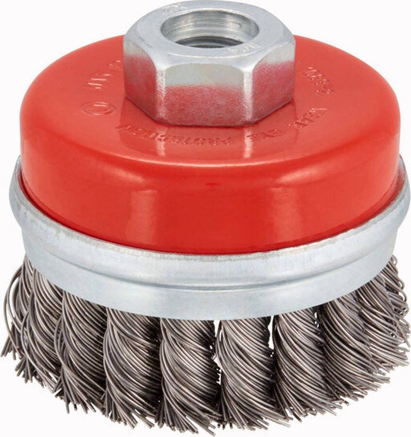 Irwin Komstaaldraadborstel (haakse slijper) voor metaal beton diameter 70mm
