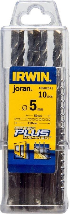 Irwin SDS+ betonboor 5.0X110 MM 10 PCS 10502071