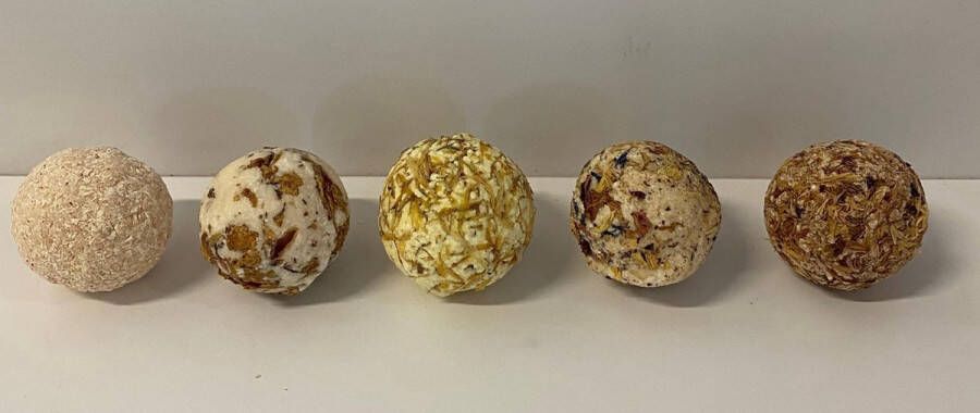 Isabelle Laurier Set van 5 badbruisballen 5 x 45 gram