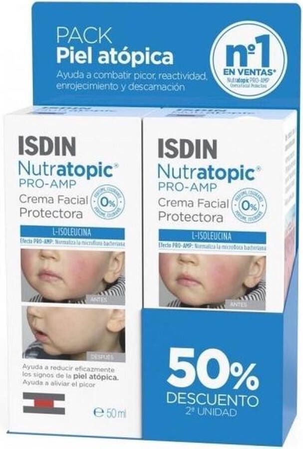 Isdin Nutratopic Pro-amp Face Cream Duo 2 X 50 Ml