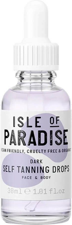 Isle of Paradise Dark Self Tanning Drops 30 ml