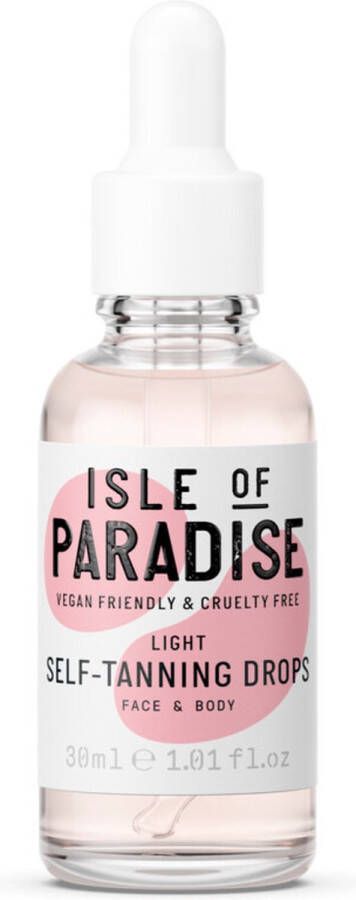 Isle of Paradise Light Self Tanning Drops 30 ml