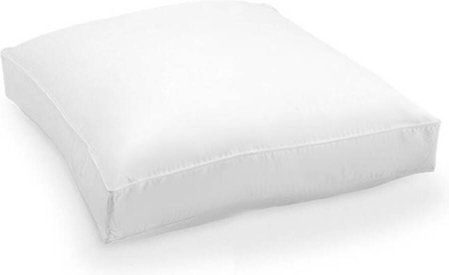 ISleep Belgisch Hoofdkussen Boxkussen Dreampearls 50x50x10 cm Wit