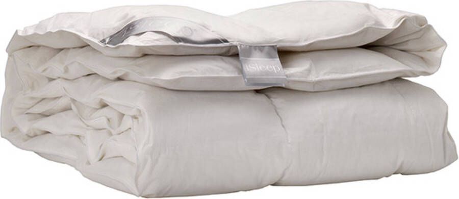 ISleep Dekbed 15% Dons Warmteklasse 2 Lits-jumeaux 240x200 cm Wit