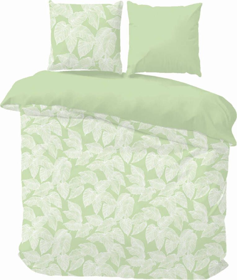 ISleep Dekbedovertrek Chantal Tweepersoons 200x200 220 cm Groen