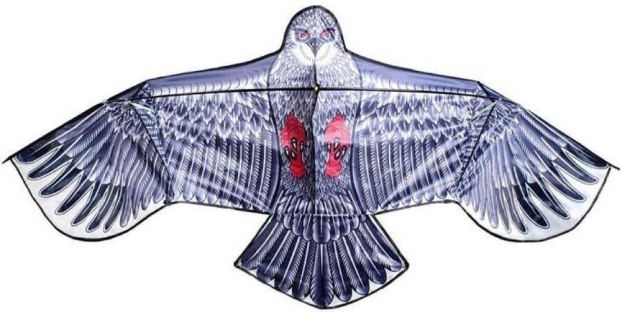 Iso trade Vlieger Great Eagle Flying Dragon voor kinderen en volwassenen Enorm grote vlieger 200 x 83 cm spanwijdte levensecht